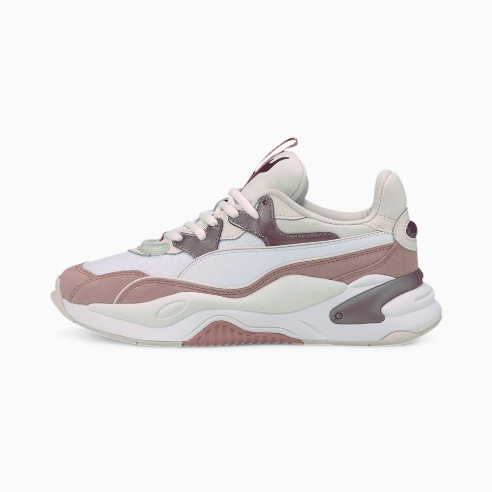 Puma RS-2K Soft Metal Női Sportcipő - Szürke/Rózsaszín ( Hungary - ZJKFB6784 )
